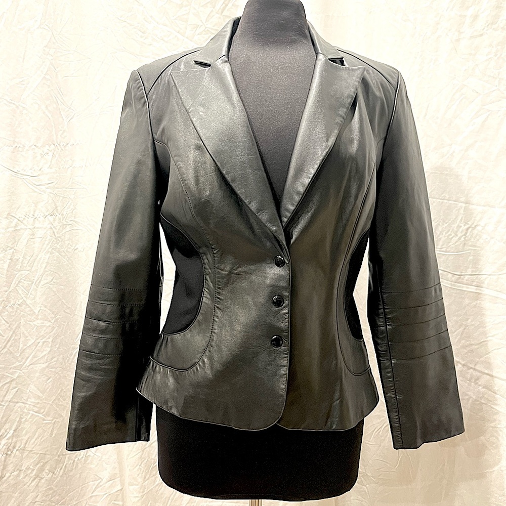 Incredibly soft vintage Lamb leather jacket